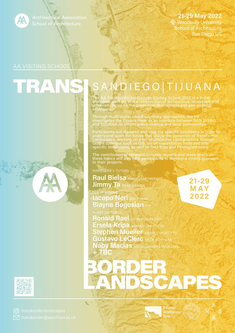 Transborder Landscapes Studio Flyer 2022